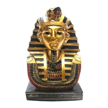 Figura Egipto - Tutankamon Egipcio con Base - 11cm