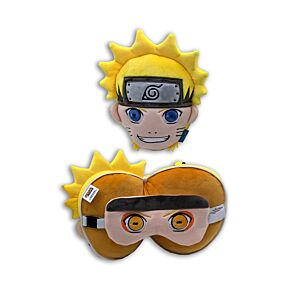 Almohada de Viaje con Antifaz Relaxeazzz Naruto Relaxeazzz