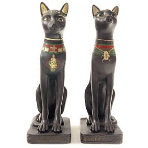 Figura Egipto Gato Negro Egipcio