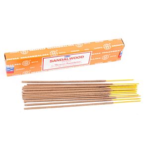 12 Varillas de Incienso Nag Champa Satya Sándalo