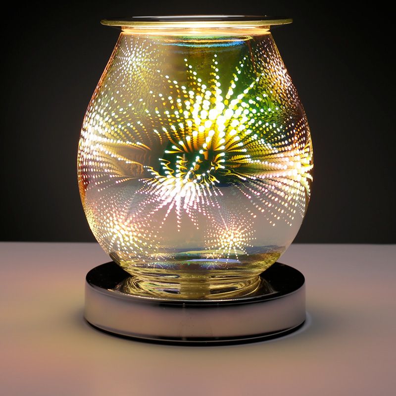 Lámpara Táctil Quemador Eléctrico de Cera Aromática - Eden - Explosión de  Flores - Enchufe Europeo