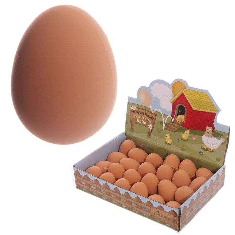 Huevo que Bota de Juguete - Huevo Saltarín de la Granja