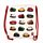 Mochila de Tela con Cuerdas Coche Fiat 500